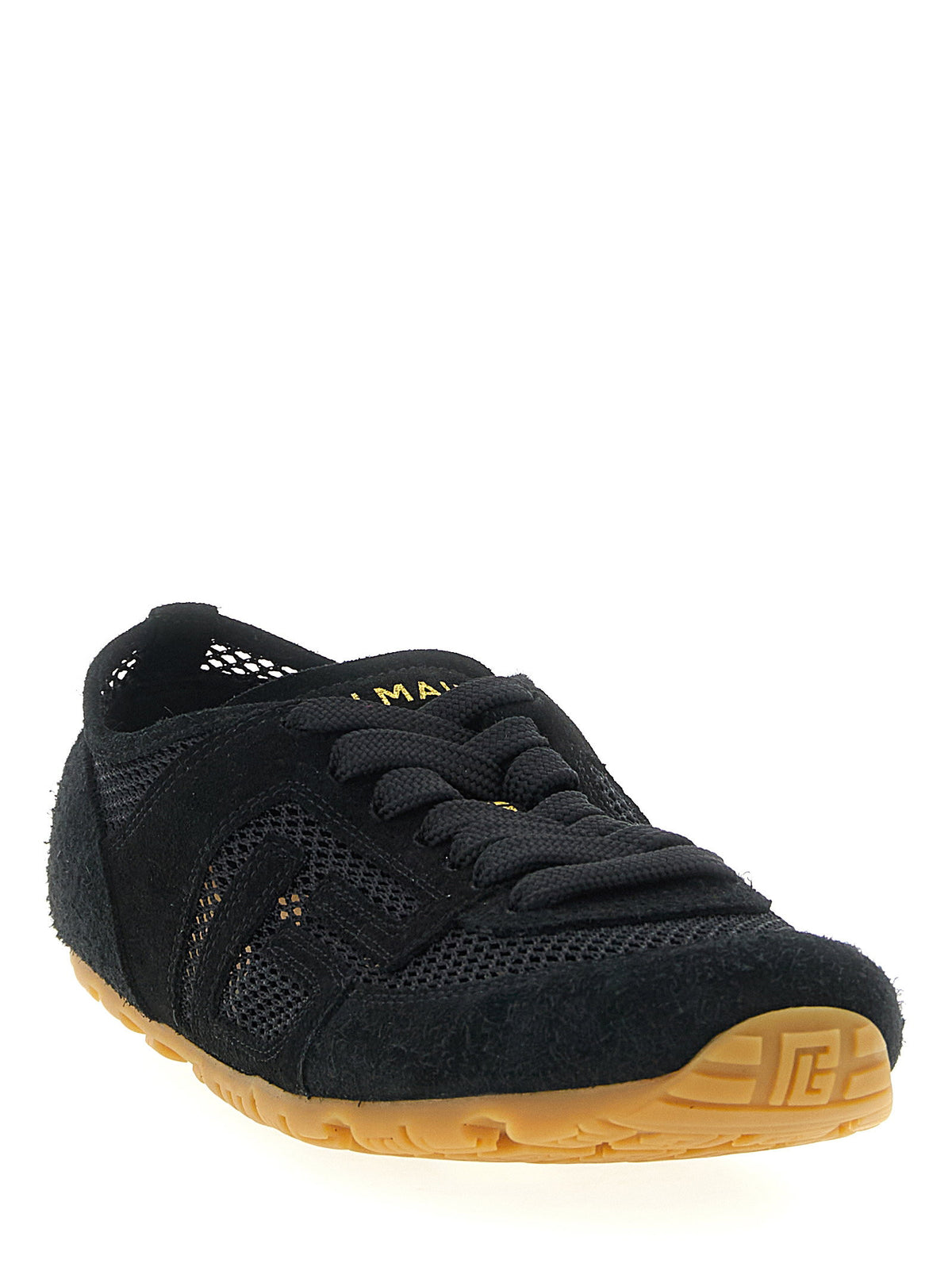 Balmain Racer 45-suede Sneakers Black  