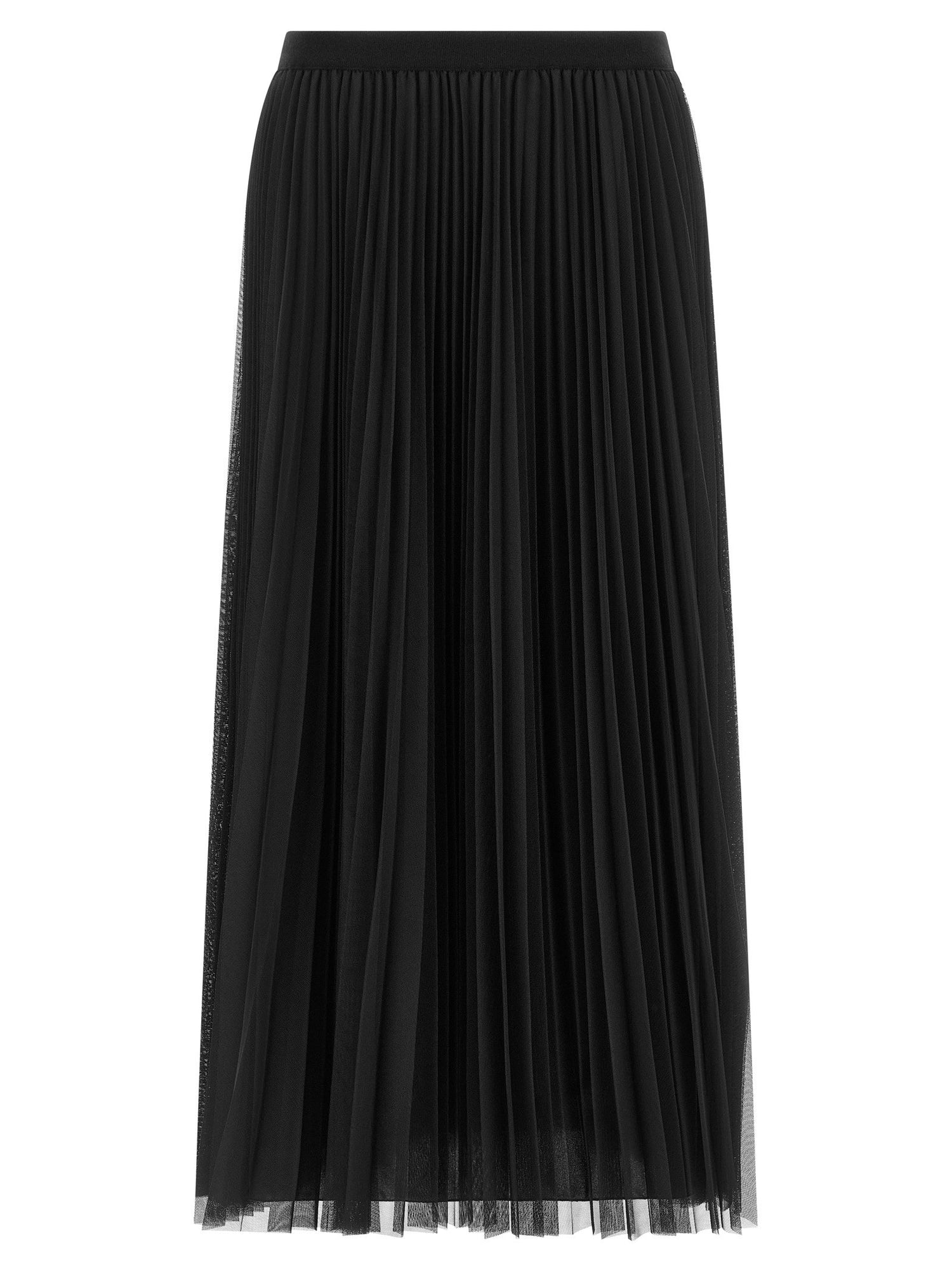 Fabiana Filippi Tulle Pleated Skirt Blue