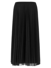 Fabiana Filippi Tulle Pleated Skirt Blue