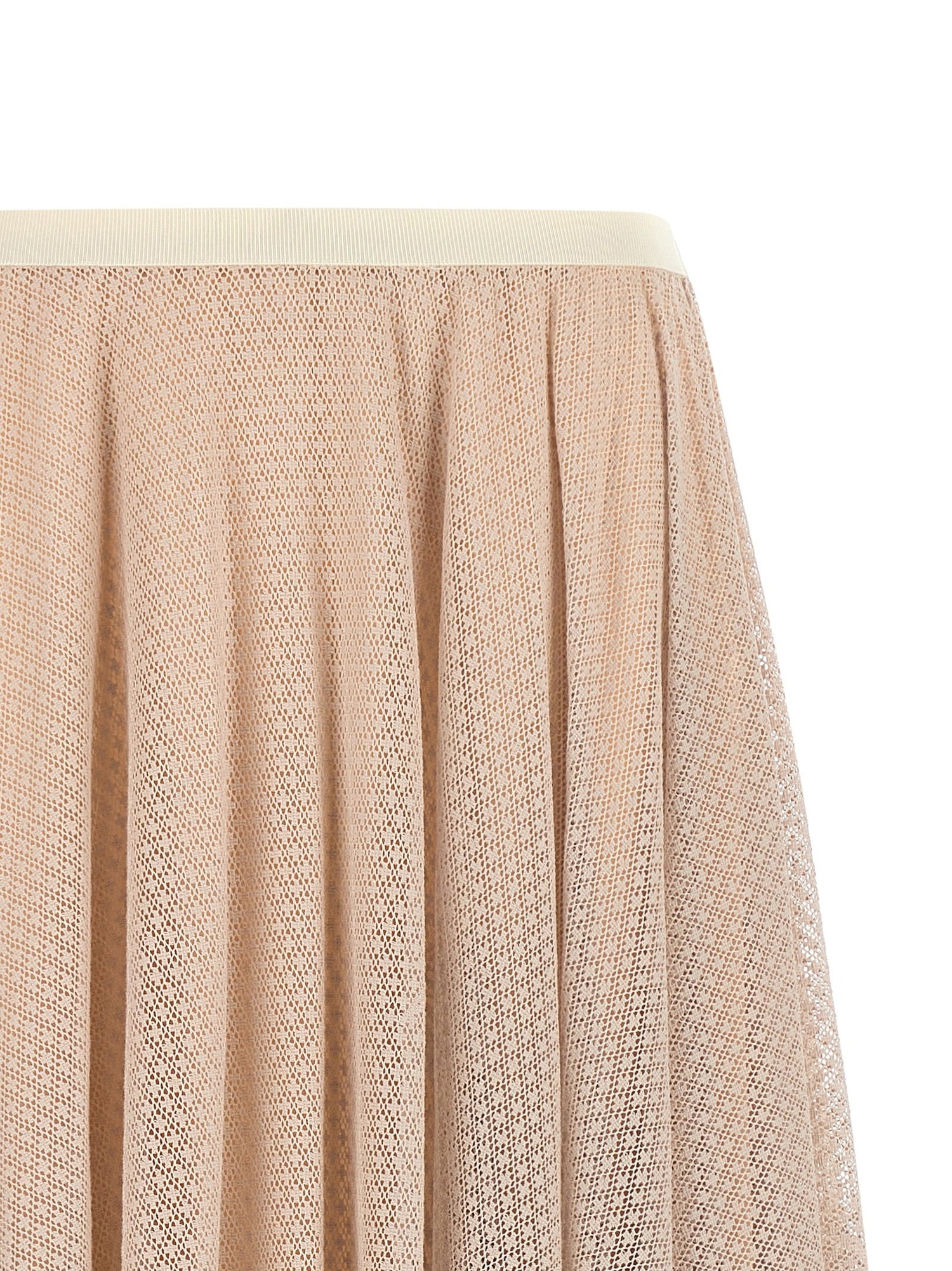 Fabiana Filippi Jacquard Lace Skirt Pink