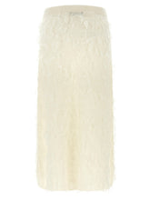 Fabiana Filippi Gauze Skirt White