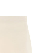 Fabiana Filippi Cashmere Scuba Skirt Beige