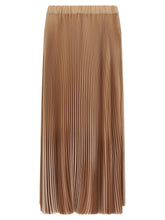 Fabiana Filippi Pleated Skirt Beige