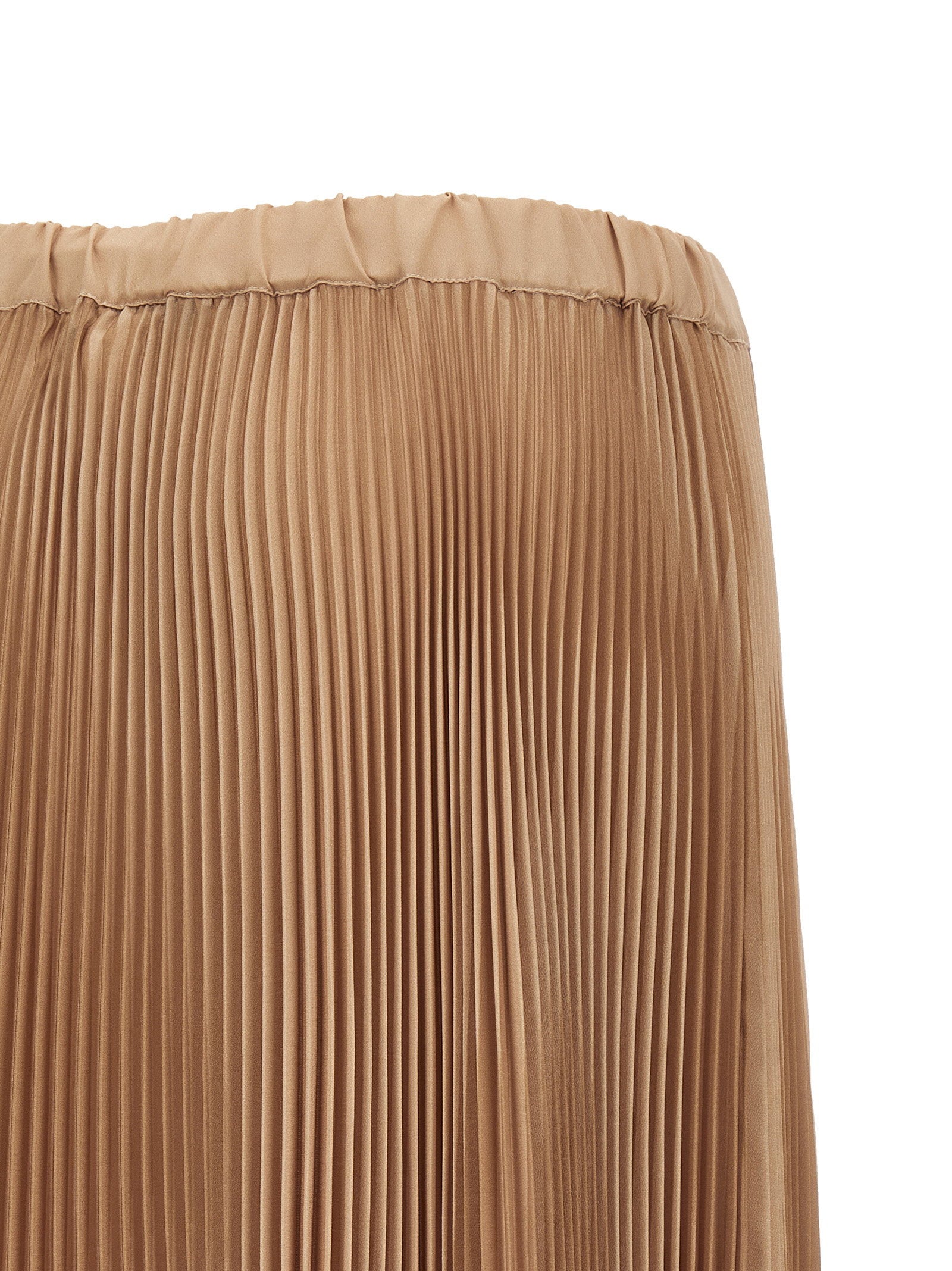 Fabiana Filippi Pleated Skirt Beige