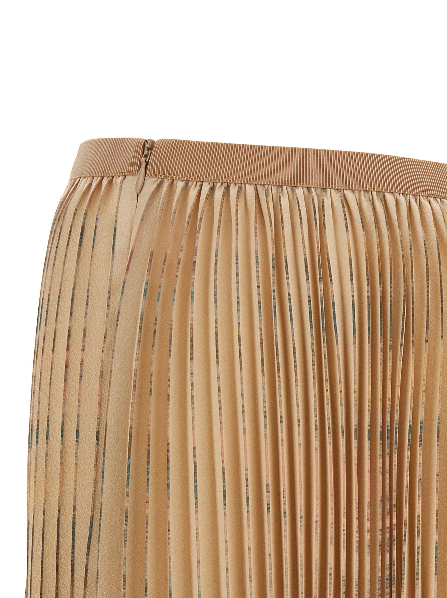 Fabiana Filippi Pleated Skirt Beige