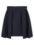 Elisabetta Franchi Fresh Wool Skirt Blue