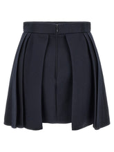Elisabetta Franchi Fresh Wool Skirt Blue