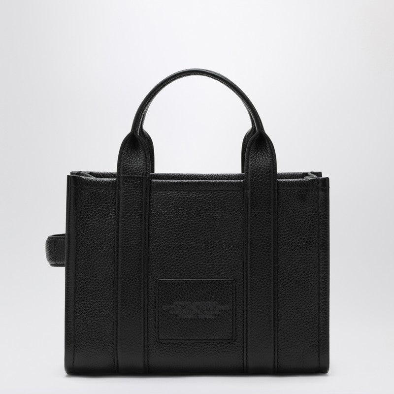 Marc Jacobs The Small Black Leather Tote Bag Black