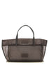 Staud Christos Mini Shopping Bag Brown