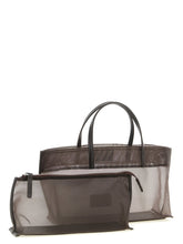 Staud Christos Mini Shopping Bag Brown