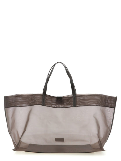 Staud Christos Large Shopping Bag Brown