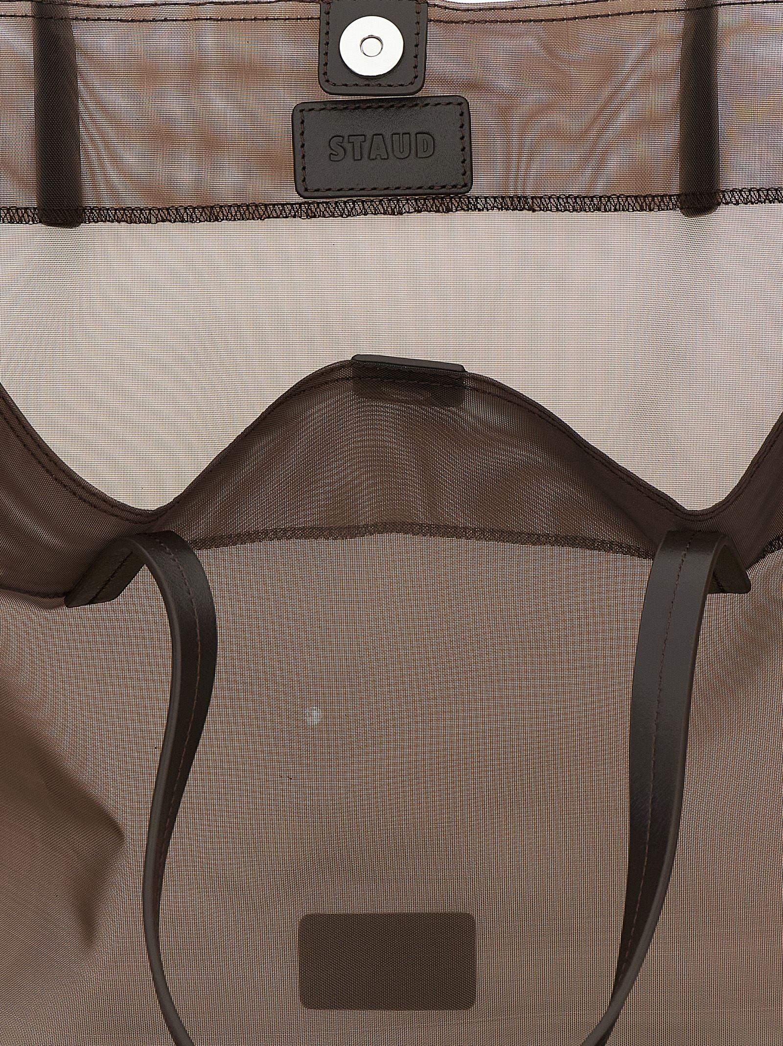 Staud Christos Large Shopping Bag Brown