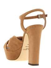 Jimmy Choo Heloise Sandals Brown