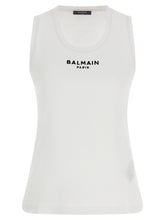 Balmain Paris Tank Top White