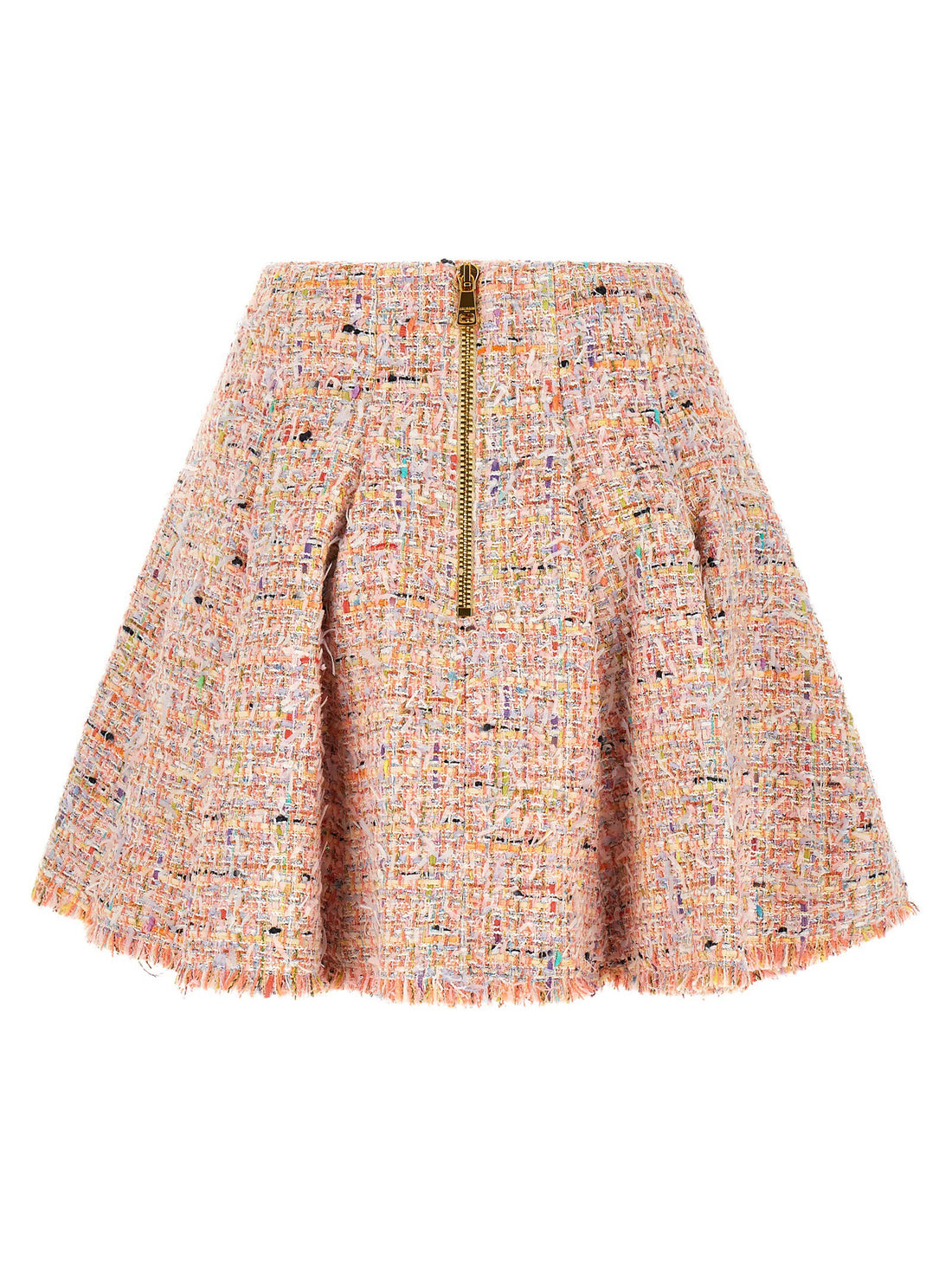 Balmain Skater Skirt Pink