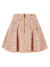 Balmain Skater Skirt Pink