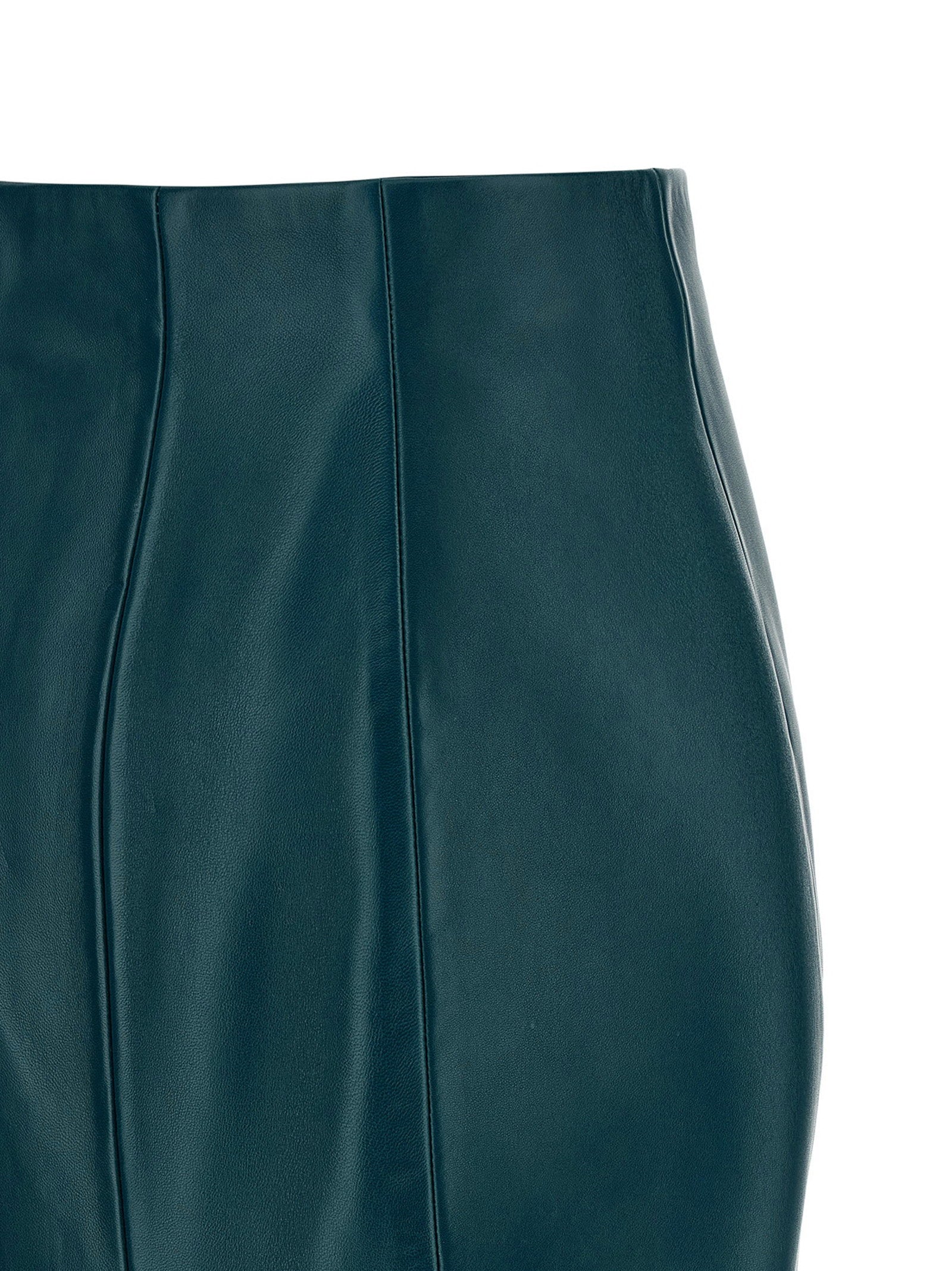 Balmain Xl Zip Skirt Blue