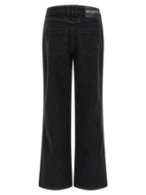 Balmain Diamond-shaped Jeans Black