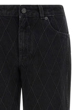 Balmain Diamond-shaped Jeans Black