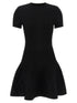 Balmain Skater Dress Black