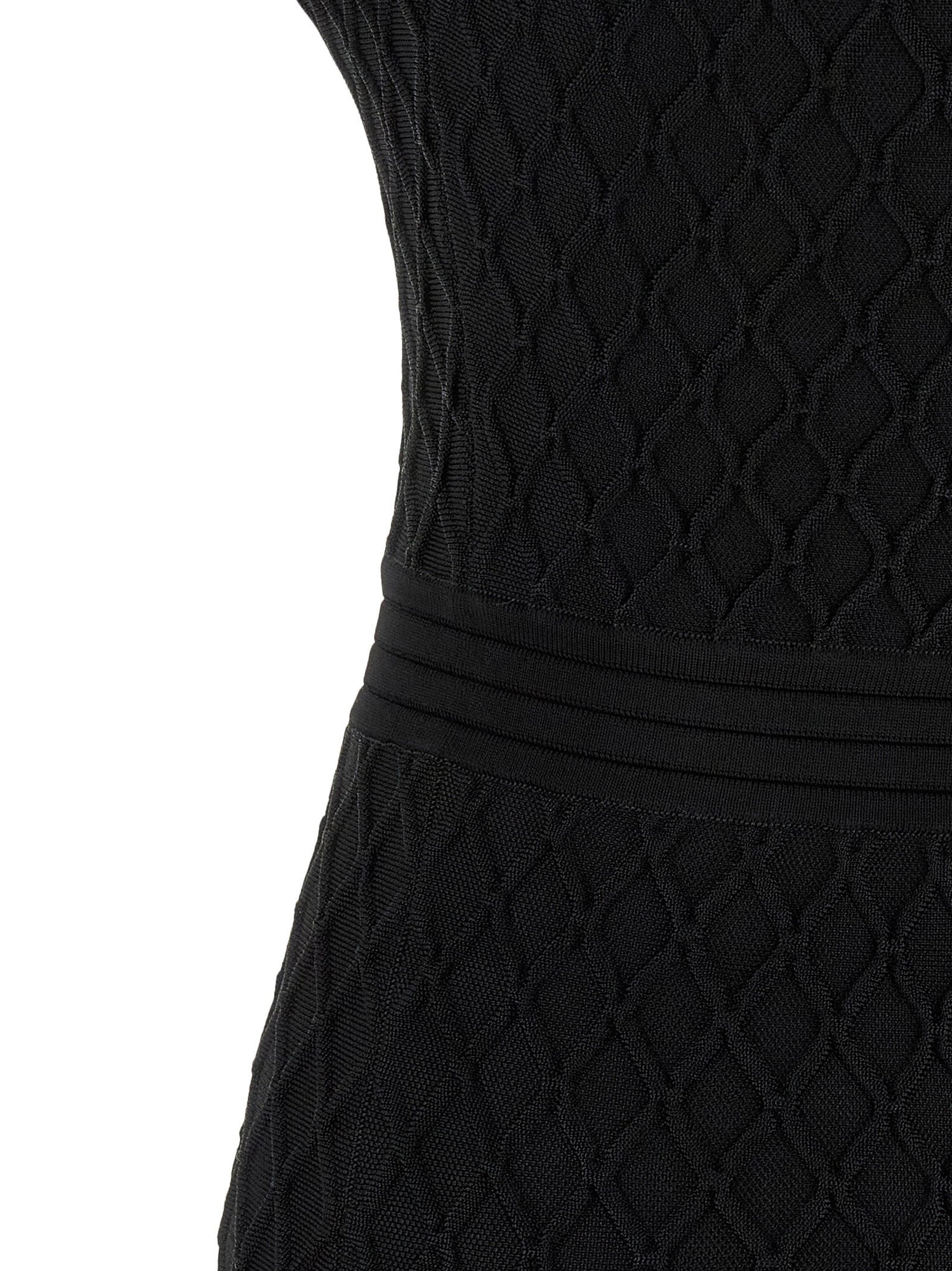 Balmain Skater Dress Black