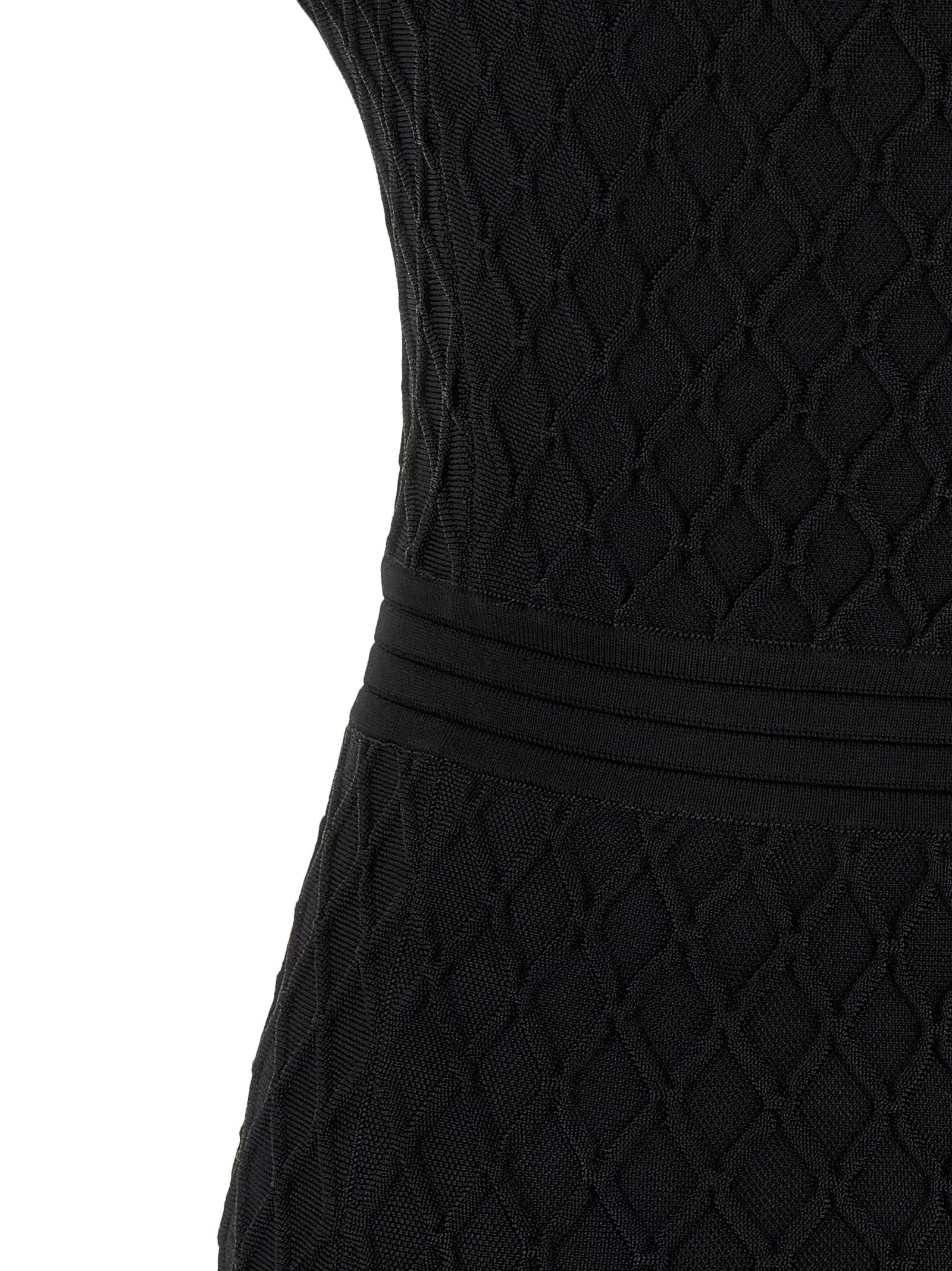 Balmain Skater Dress Black