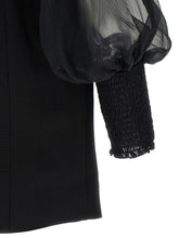 Balmain Xl Zip Dress Black