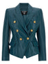 Balmain Testa Di Leone Blazer Blue