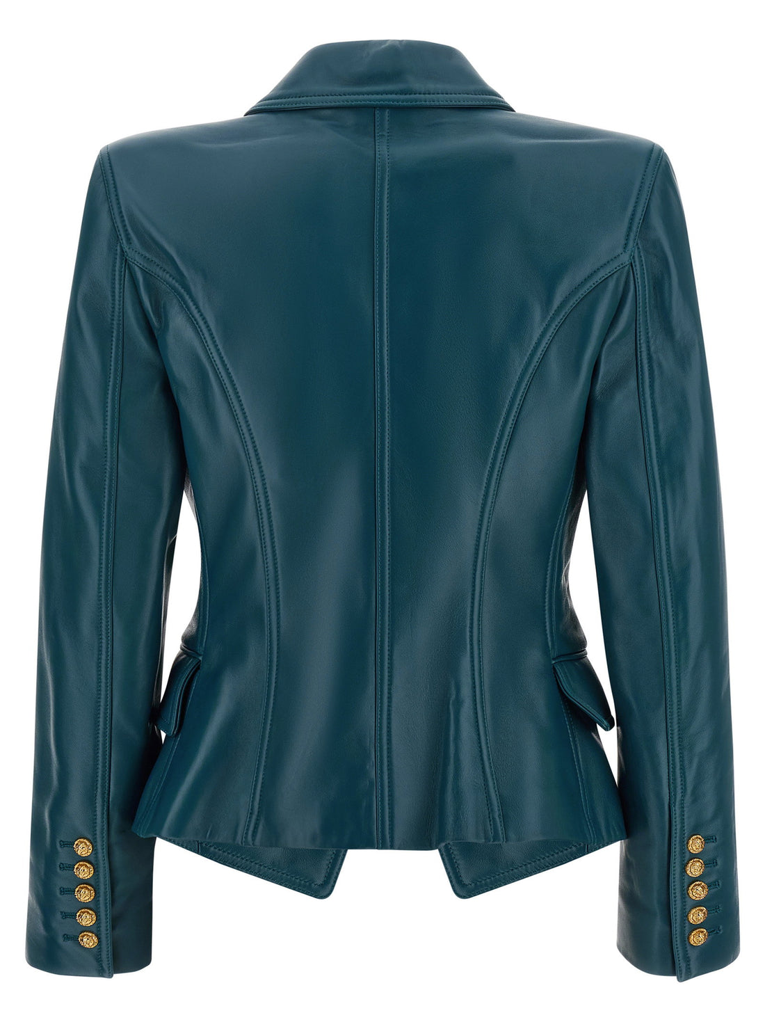 Balmain Testa Di Leone Blazer Blue
