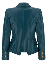 Balmain Testa Di Leone Blazer Blue