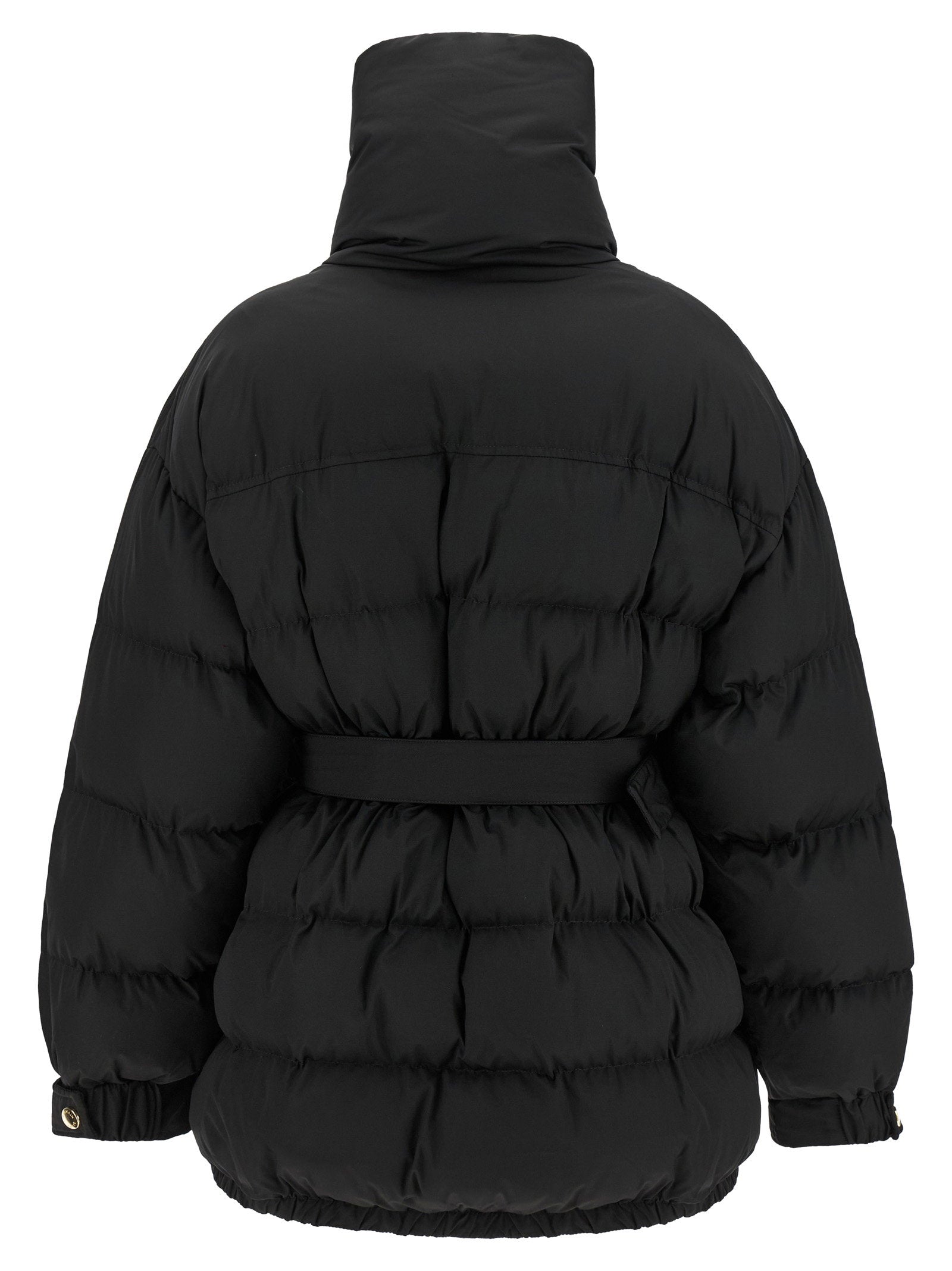Balmain Anthem Down Jacket Black
