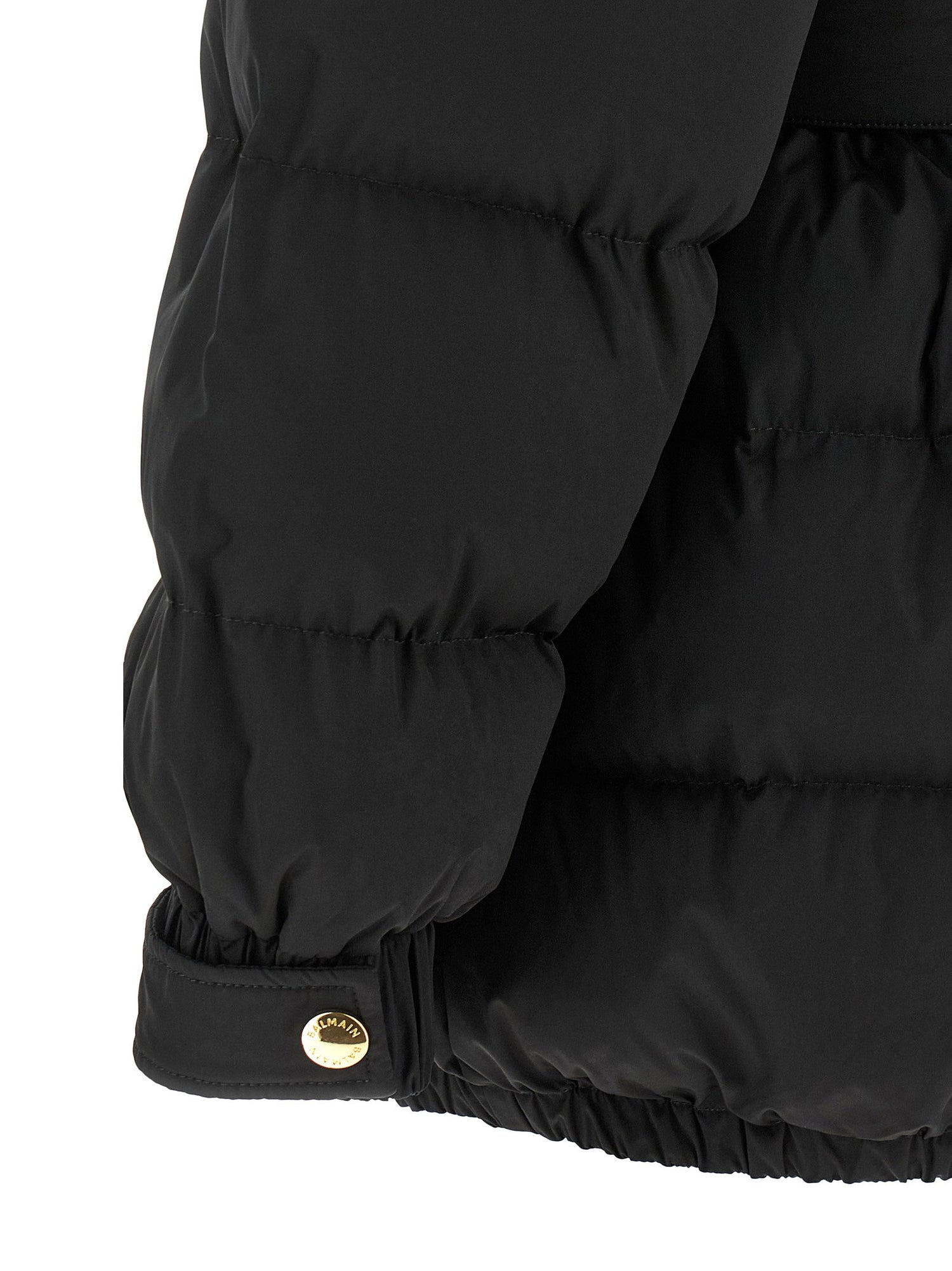 Balmain Anthem Down Jacket Black