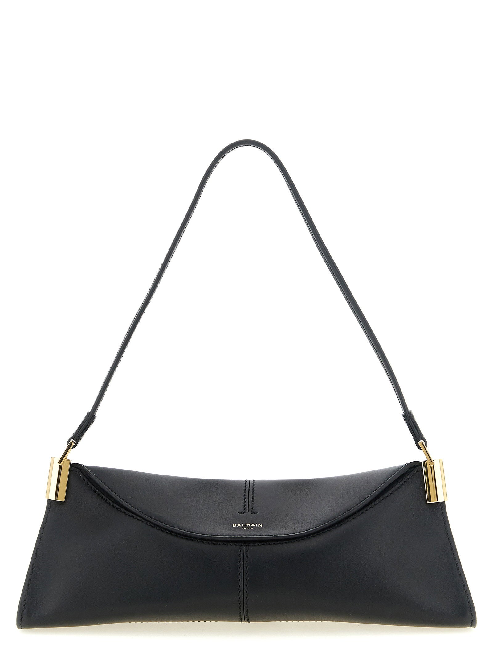 Balmain 64-83 Small Shoulder Bag Black