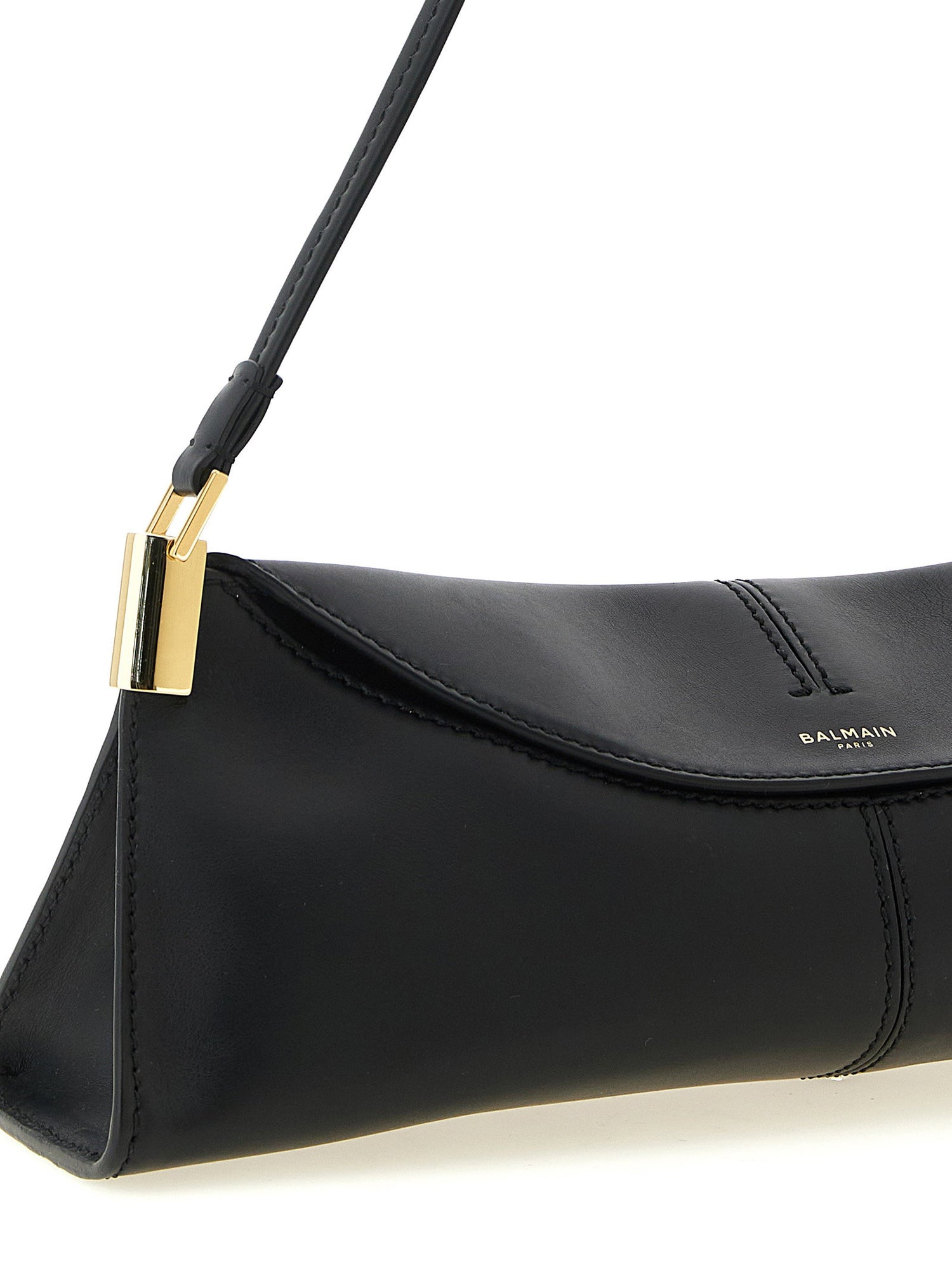 Balmain 64-83 Small Shoulder Bag Black