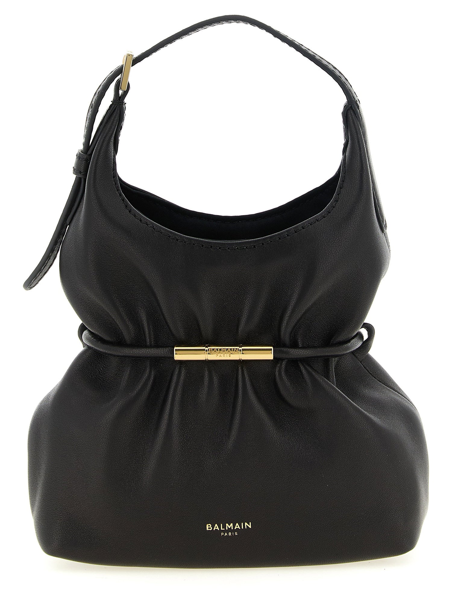 Balmain Sphynx Mini Handbag Black