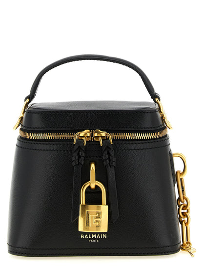 Balmain Pulse Vanity Handbag Black