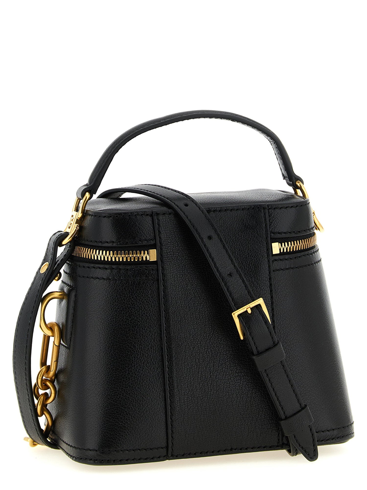 Balmain Pulse Vanity Handbag Black