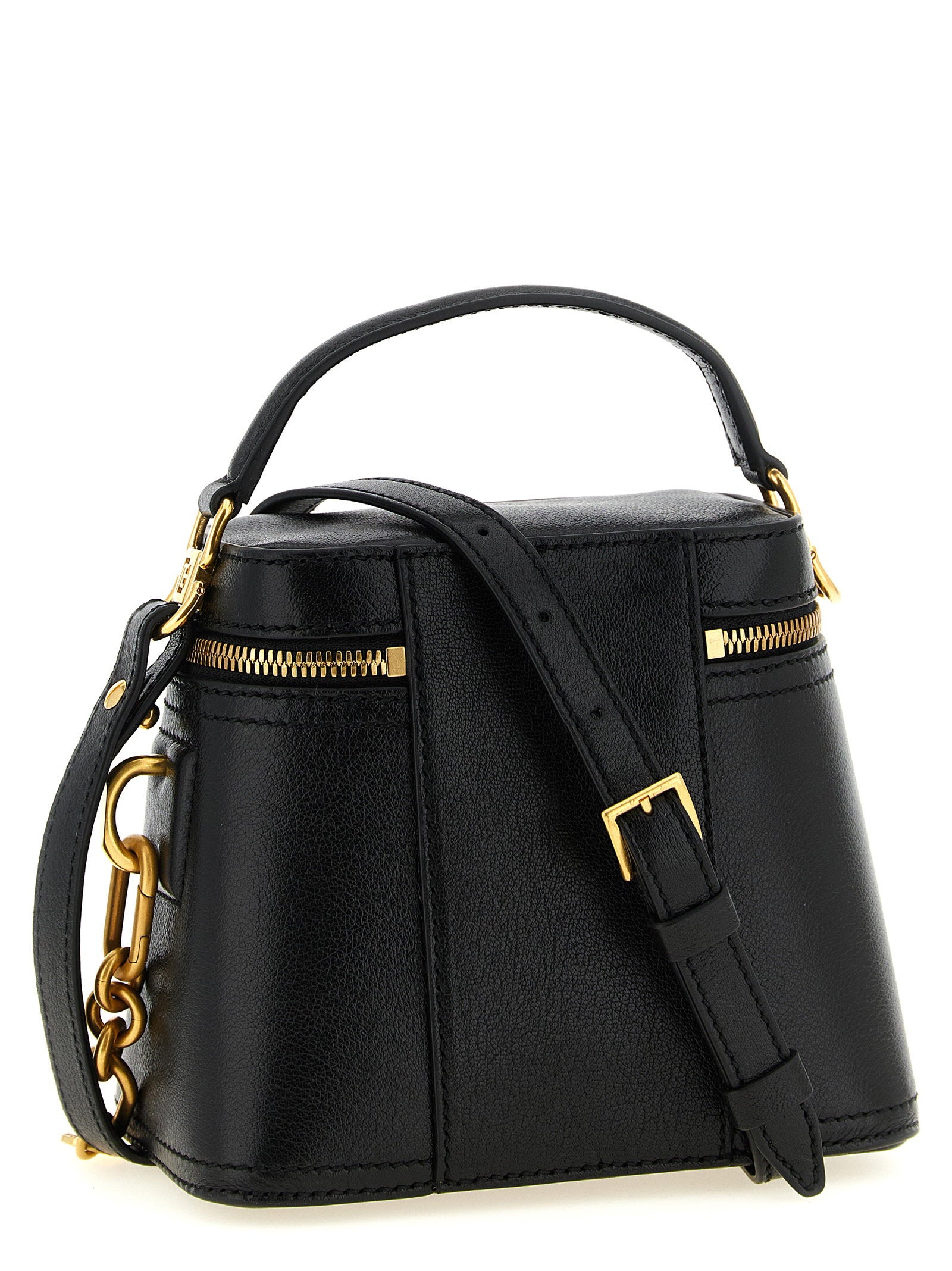 Balmain Pulse Vanity Handbag Black