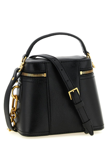 Balmain Pulse Vanity Handbag Black