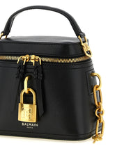 Balmain Pulse Vanity Handbag Black