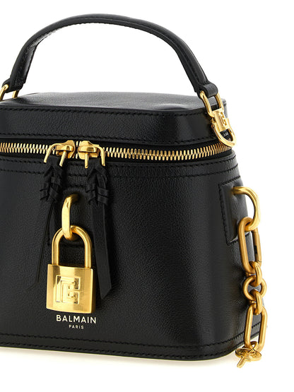 Balmain Pulse Vanity Handbag Black