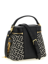 Balmain Pulse Vanity Handbag White/black