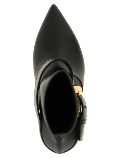 Balmain Anthem Ankle Boots Black
