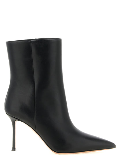 Aquazzura Harper Ankle Boots Black