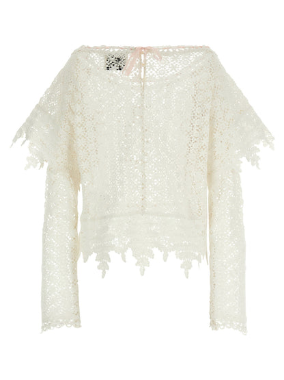 Isabel Marant Hyliana Sweater White