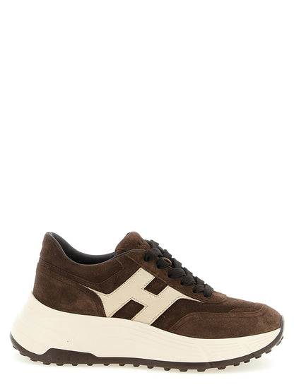 Hogan Hi-fi Sneakers Brown