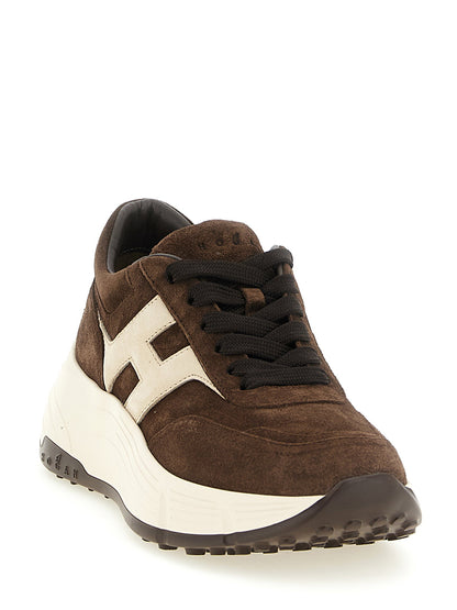 Hogan Hi-fi Sneakers Brown