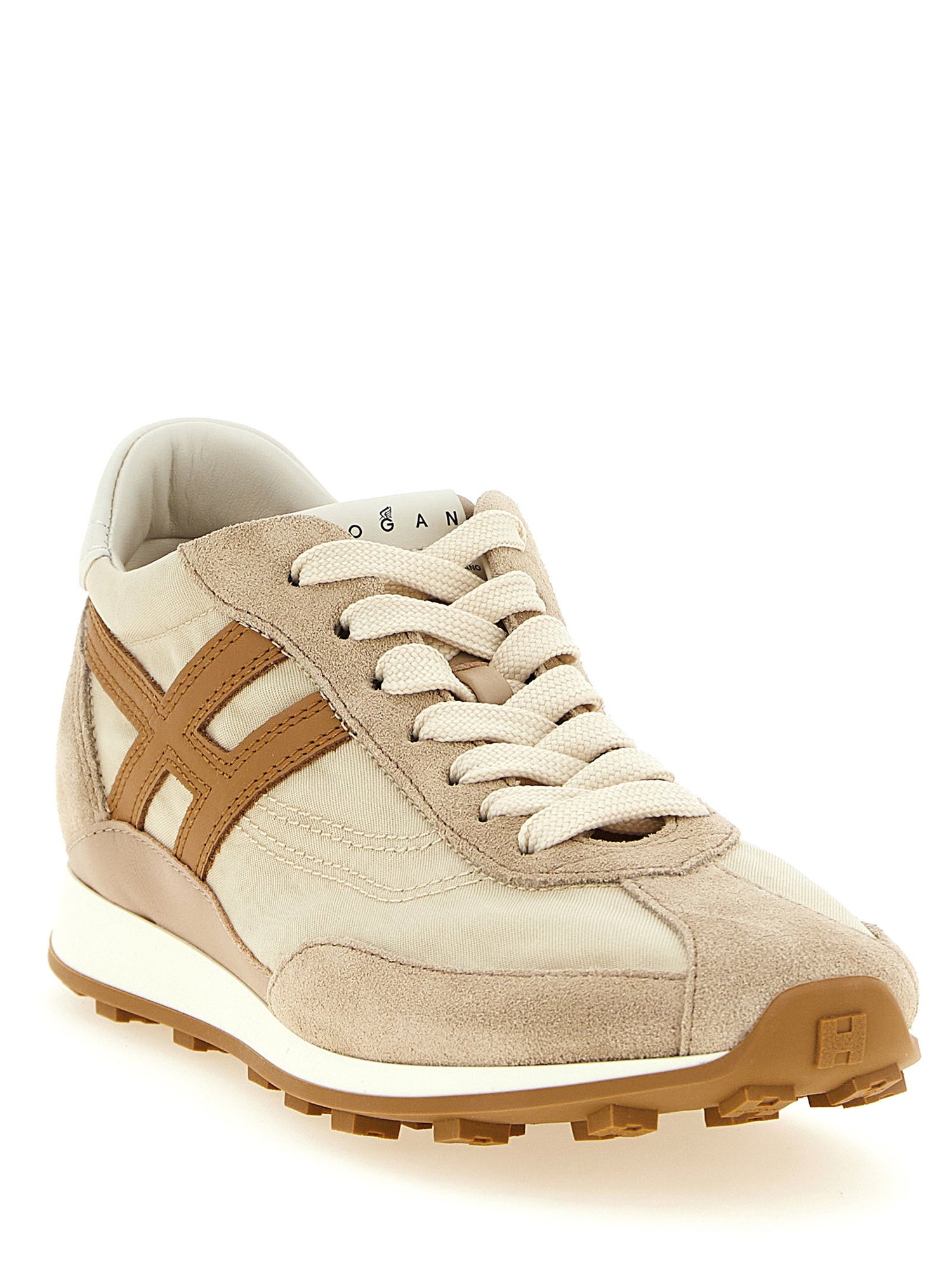 Hogan Athletic Sneakers Beige