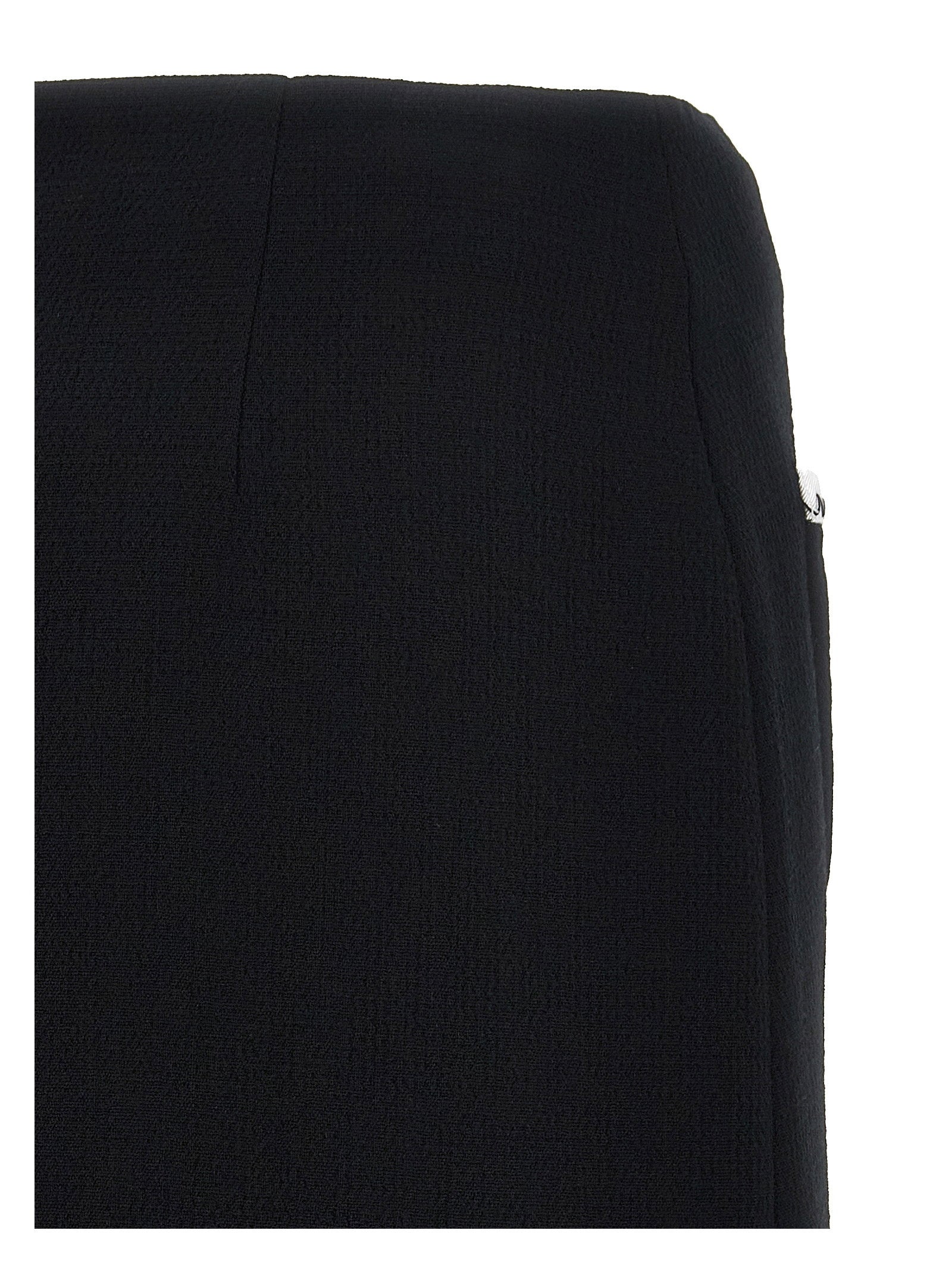Moschino Heart Button Skirt White/black