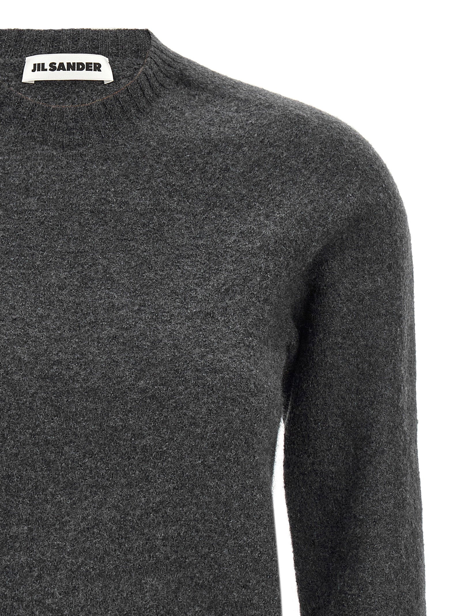 Jil Sander Wool Sweater Gray
